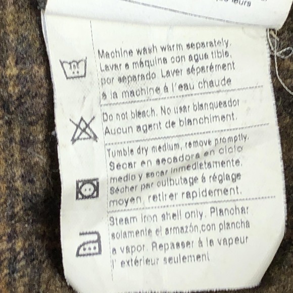 Vintage Carhartt Coat Mens XL Brown Canvas Blanket Lined Corduroy C52 CHT - Picture 11 of 12